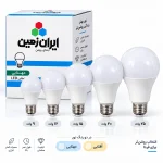 لامپ LED حبابی ایران زمین